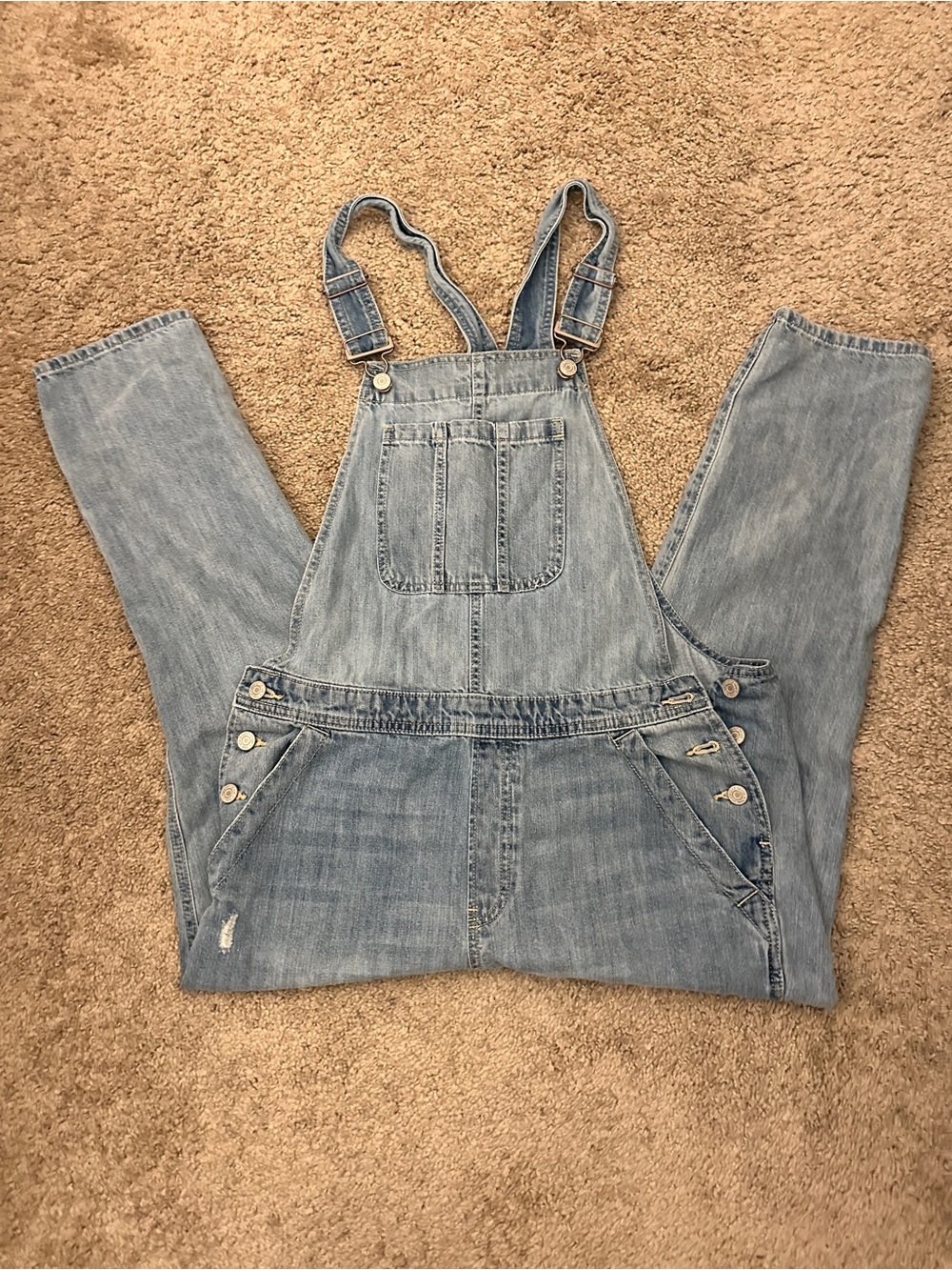GAP Light Blue Denim Overalls